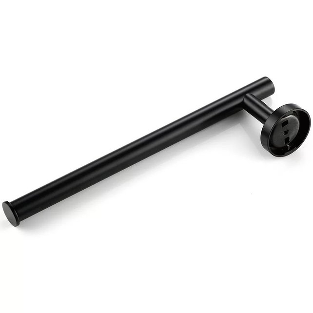 Toilet Accessoires Set Rondo Lux Mat Zwart Luxe Borstel Set luxe Toiletrolhouder Handdoekhaak en Dubbele Reserverolhouder Toilet Accessoires Set Rondo Lux Mat Zwart Luxe Borstel Set luxe Toiletrolhouder Handdoekhaak en Dubbele Reserverolhouder