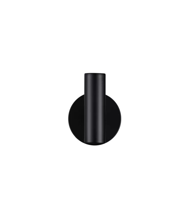 Toilet Accessoires Set Rondo Lux Mat Zwart Luxe Borstel Set luxe Toiletrolhouder Handdoekhaak en Dubbele Reserverolhouder