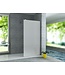 Inloopdouche Stern Mat Glas 140x200cm Chroom Profiel 8mm Veiligheidsglas Melkglas Easy Clean