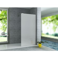 Inloopdouche Stern Mat Glas 90x200cm Chroom Profiel 8mm Veiligheidsglas Melkglas Easy Clean