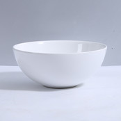 Waskom Opbouw Sienna Rond 28x10cm Keramiek Wit Waskom Opbouw Sienna Rond 28x10cm Keramiek Wit