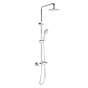 Opbouw Regendouche set Leva Chroom 30 cm Hoofddouche Thermostaatkraan incl. Handdouche Opbouw Regendouche set Leva Chroom 30 cm Hoofddouche Thermostaatkraan incl. Handdouche