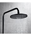 Opbouw Regendouche set Lima Mat Zwart 20 cm Hoofddouche Thermostaatkraan incl. Handdouche