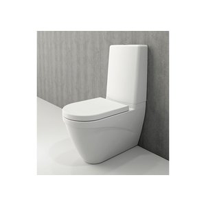Geneigd zijn reinigen Graag gedaan Staand Toilet Bocchi Taormina Arch Mat Wit Duo-Blok Onderpot met spoelrand  Incl. Softclose Toiletbril OA / PK aansluiting