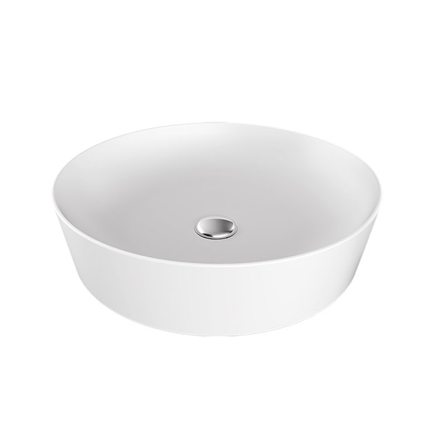 Waskom ULO Wit rond 40x11x0,5cm Keramiek Waskom ULO Wit rond 40x11x0,5cm Keramiek