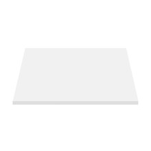 Wastafelblad Sally Mat Wit 60x46x3cm MDF Creavit