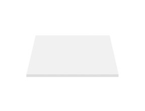 Wastafelblad Sally Mat Wit 60x46x3cm MDF Creavit