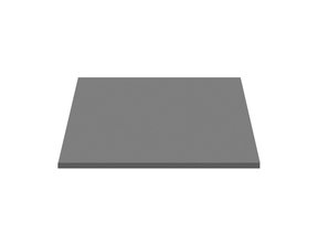 Wastafelblad Sally hoogglans wit 60x46x3cm MDF Creavit