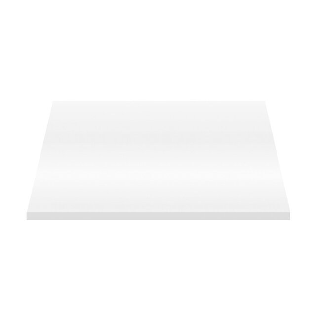 Wastafelblad Sally Hoogglans Grijs 60x46x3cm MDF Creavit Wastafelblad Sally Hoogglans Grijs 60x46x3cm MDF Creavit