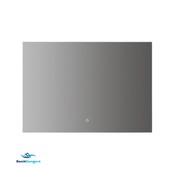 Badkamerspiegel Kiki Lux 120x70cm Dimbaar geïntegreerde Led-Verlichting 3 kleuren Spiegelverwarming touch lichtschakelaar