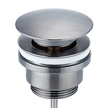 Gunmetal Clickwaste Afvoerplug laag universeel 5/4