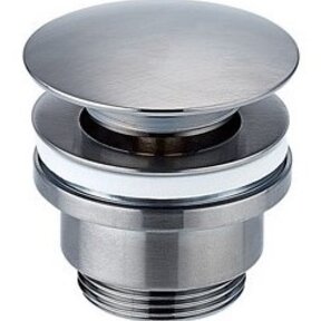 Gunmetal Clickwaste Afvoerplug laag universeel 5/4