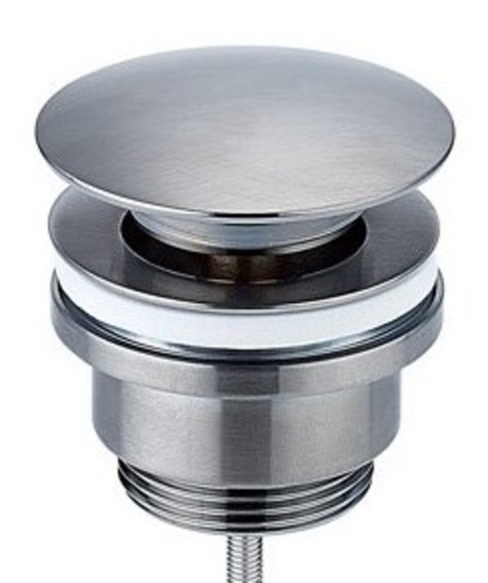 Gunmetal Clickwaste Afvoerplug laag universeel 5/4