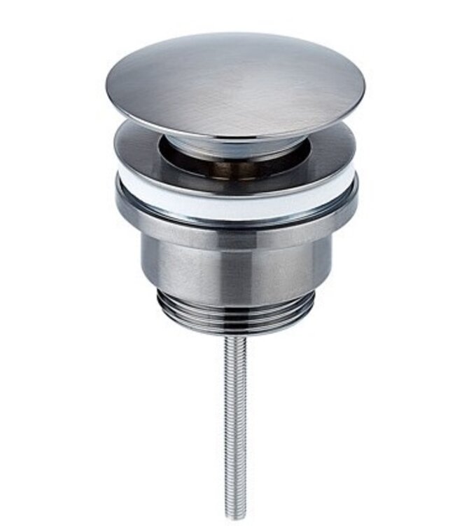 Gunmetal Clickwaste Afvoerplug laag universeel 5/4