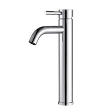 Wastafelkraan Rocco Opbouw Hoog Rond Chroom 1 Greeps