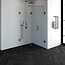 Douchecabine Venus Vierkant Draaideur 88x87.7x200cm Antikalk Helder Glas Profielloos 8mm Veiligheidsglas Geborsteld Koper
