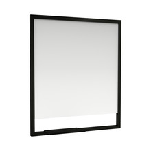 Industrieel badkamerspiegel Creavit Sharp Zwart Mat 60x80cm