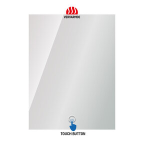 Badkamerspiegel Queen 60x80cm met LED-Verlichting Anti-condens