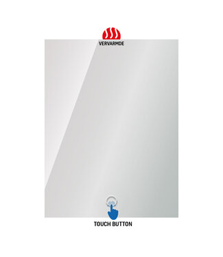 CREAVIT Badkamerspiegel Queen 60x80cm met LED-Verlichting Anti-condens