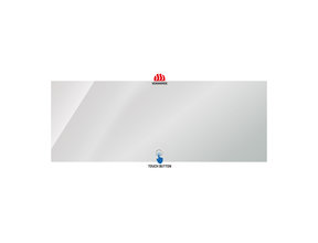 Badkamerspiegel Queen 160x60cm met LED-Verlichting Anti-condens
