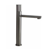 Wastafelkraan Hoog Quo Lux Mengkraan Gunmetal 31cm