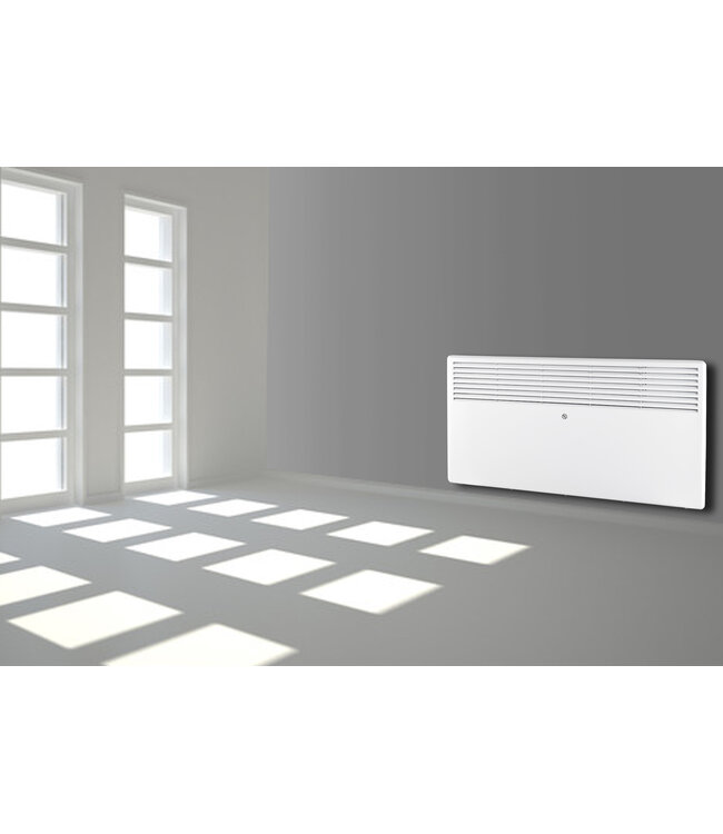 Belrad Elektische radiator Wit 51x12x50cm 1000 Watt