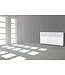 Belrad Elektische radiator Wit 51x12x50cm 1000 Watt