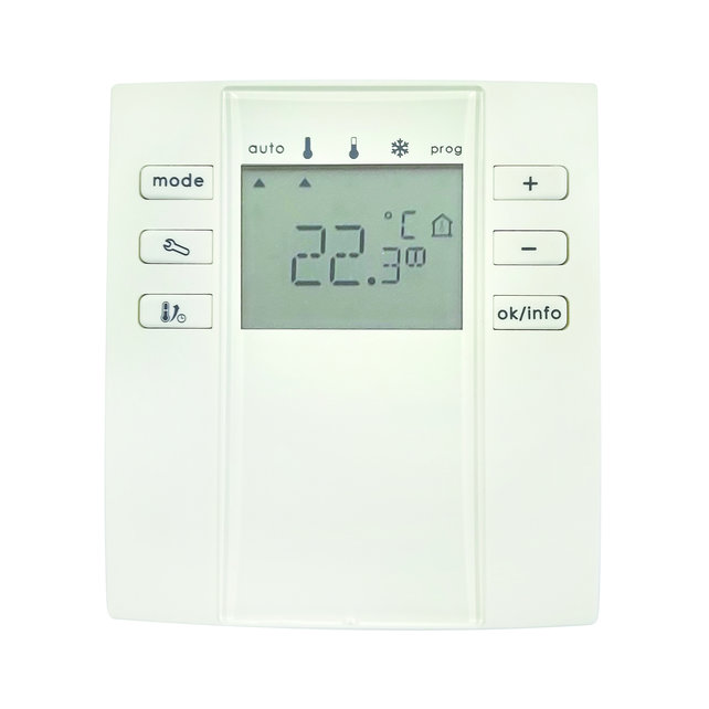 Belrad Vertex Plan Elektrische Paneelradiator 1800x600 mm 1500 Watt Vlakke voorplaat Wit incl. RF Thermostaat