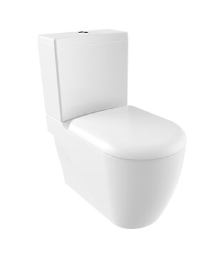 CREAVIT Staand Toilet met Bidet Creavit GRANDE XXL Duoblok incl. WC-bril OA en PK