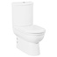 CREAVIT Creavit SL-Serie Staand Toilet met Bidet Compleet incl. Softclose Toiletbril OA / PK - aansluiting