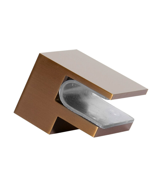 Douchecabine Venus Rechthoek Draaideur 118x97.7x200cm Antikalk Helder Glas Profielloos 8mm Veiligheidsglas Geborsteld Koper