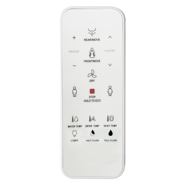 Japans Douche-WC Creavit WQ Smart bidet toilet met afstandsbediening