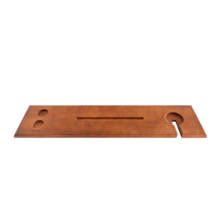 Badplank hout 80x18cm - Badhouder - Badplank in het bad - Badrek voor vrijstaand bad