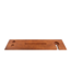 CREAVIT Badplank hout 80x18cm - Badhouder - Badplank in het bad - Badrek voor vrijstaand bad