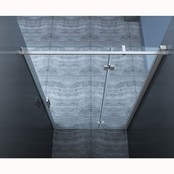 Douchedeur Nisdeur Draaideur met Vaste Wand 100(60-40)x200cm Antikalk Helder Glas Chroom Profiel 8mm Veiligheidsglas Easy Clean Douchedeur Nisdeur Draaideur met Vaste Wand 100(60-40)x200cm Antikalk Helder Glas Chroom Profiel 8mm Veiligheidsglas Easy Clean