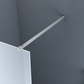 Inloopdouche Stern 100x200 cm Melkglas Chroom Profiel 10mm Veiligheidsglas Easy Clean