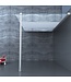 Inloopdouche 120x200 - Mania Helder/Mat Glas 10mm Douchewand - Veiligheidsglas met Antikalk