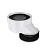 Afvoermanchet toilet excentrisch 6cm Sprongbocht WC afvoer