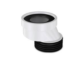 Afvoermanchet excentrisch 4cm Sprongbocht WC afvoer
