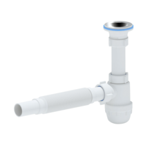 Sifon met Flexibel afvoerslang Bekersifon met crepine Ø32CM