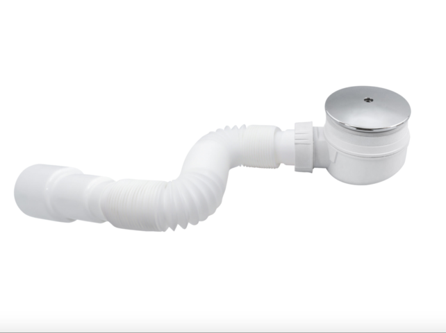 Douche sifon met Crepine Ø50CM Flexibel afvoerbuis Aloni