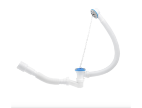 Bad sifon met Crepine Ø50CM Flexibel afvoerbuis Aloni