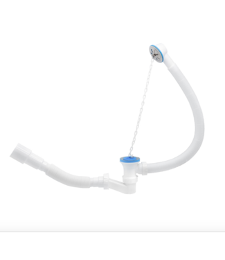 ALONI Bad sifon met Crepine Ø50CM Flexibel afvoerbuis Aloni