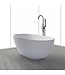 Vrijstaand bad Solid Surface - Lorena Mat Wit  179,5 x 84,5 x 64 cm Ovaal