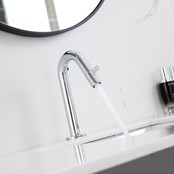 Toiletkraan Eva Laag Rond Glans Chroom Koudwaterkraan Toiletkraan Eva Laag Rond Glans Chroom Koudwaterkraan
