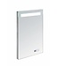 Badkamerspiegel Delilah 60x80cm LED verlichting, radio en bluetooth Touch bediening Aluminium spiegel met/zonder spiegelverwarming