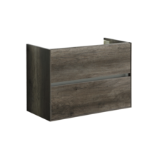 Wastafelonderkast Compact 80x38x56 Century Oak Soft close lades greeploos