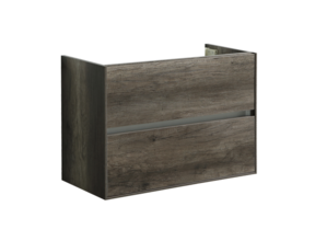 Wastafelonderkast Compact 80x38x56 Century Oak Soft close lades greeploos