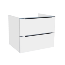 Wastafelonderkast Senza 60x47x50 cm Hoogglans Wit 2 Softclose lades