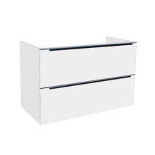Wastafelonderkast Senza 80x47x50 cm Hoogglans Wit 2 Softclose lades